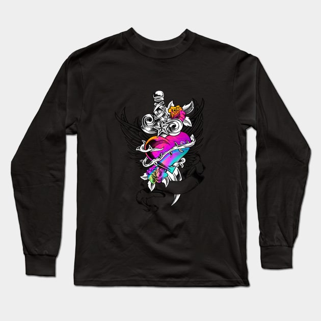 You Cannot Stop My Heart Long Sleeve T-Shirt by Red Rov